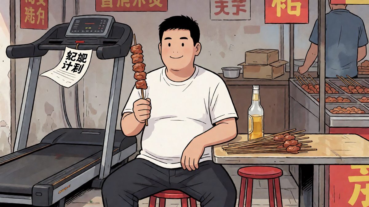 吃饱了才有力气减肥嘛！