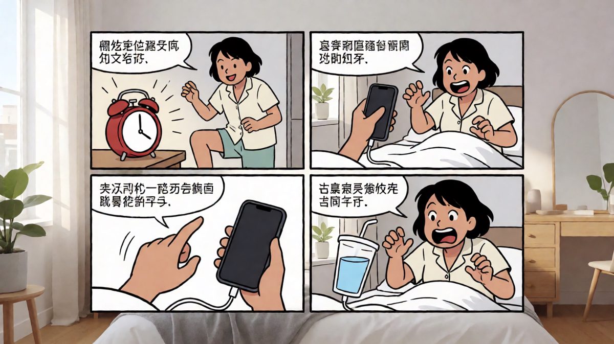 早上睡眼惺忪的手，总能创造奇迹