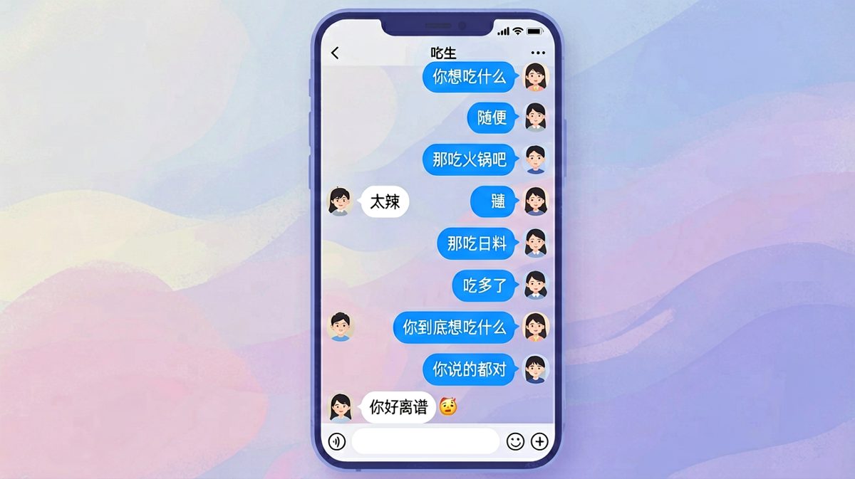 '随便'的终极奥义：我说什么都错，你不说我也不对
