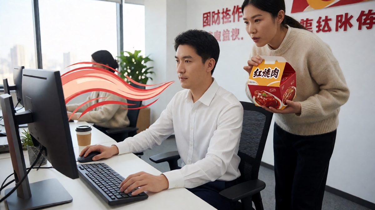 第二天：同事的外卖……有点香？