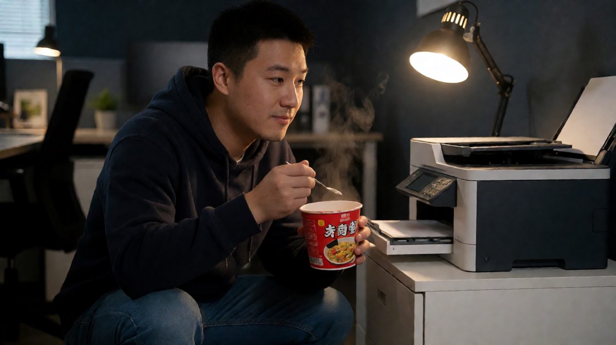 第三天：深夜的泡面，才是对灵魂最好的慰藉！