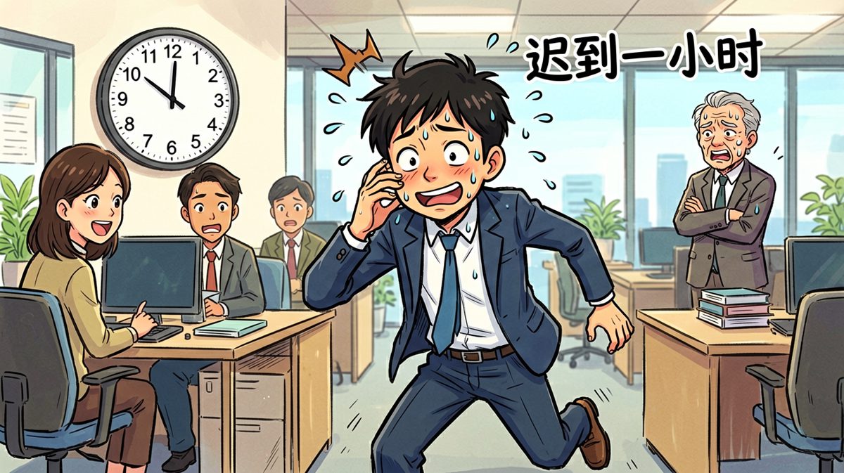 完美——又迟到了