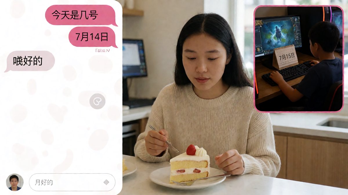 女朋友试探纪念日，男朋友在峡谷忘了人间。
