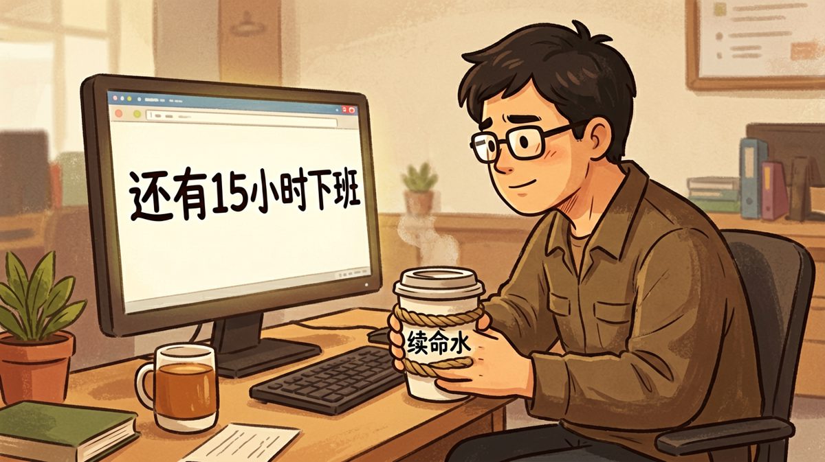 咖啡不是饮料，是打工人的氧气瓶