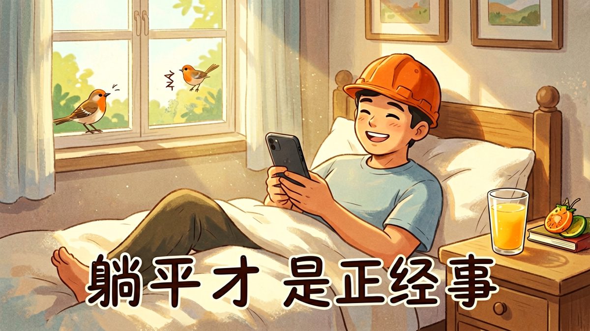 周末的床，是全宇宙最安全的避风港