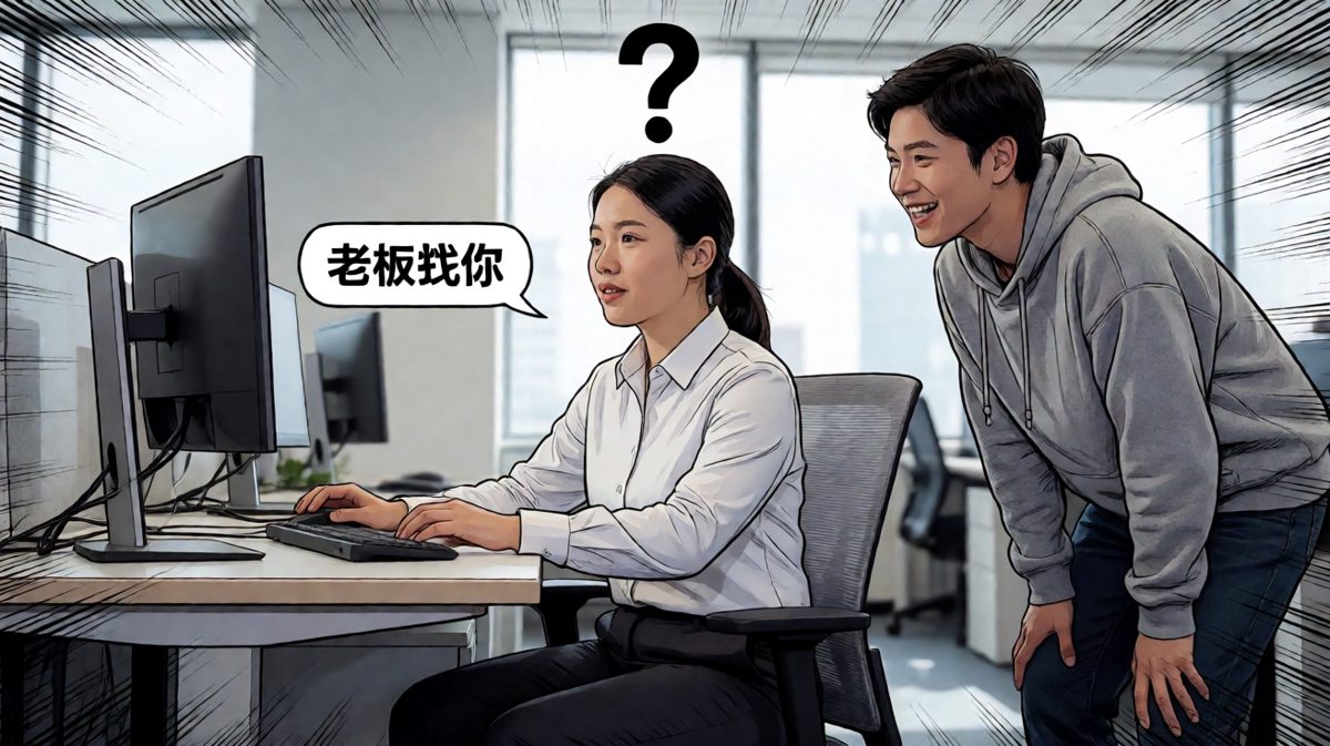 每次老板找我，我都以为是升职。