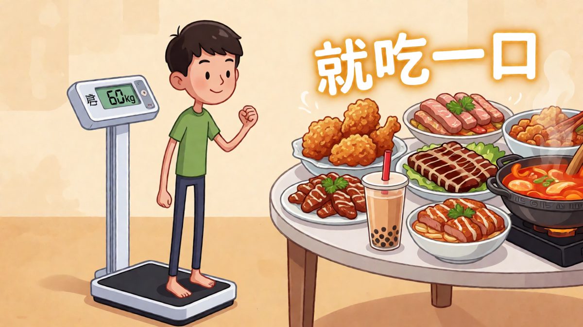 减肥这事儿吧……明天再说