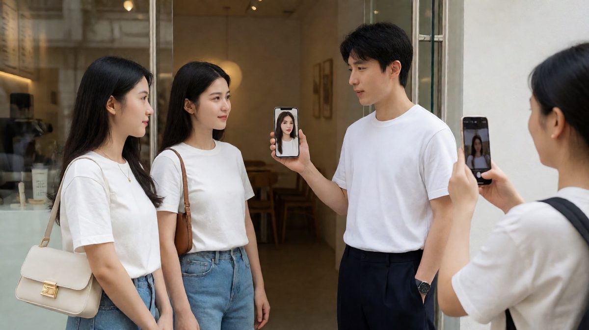 网友奔现现场：买家秀 vs 卖家秀
