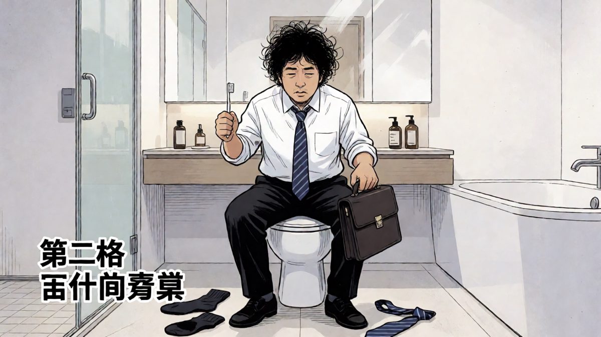 洗漱？不存在的，直接上战场