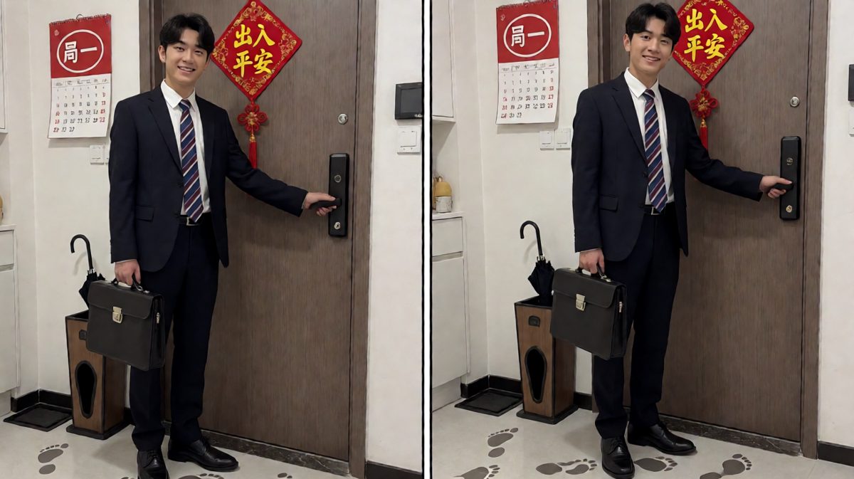 鞋穿反了居然毫不知情，自信满满走出门
