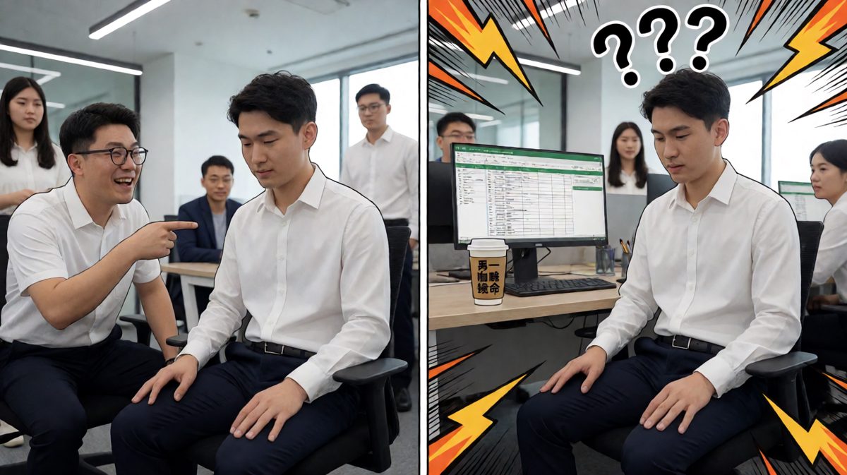 裤子前后穿反，整个办公室都安静了——社死现场
