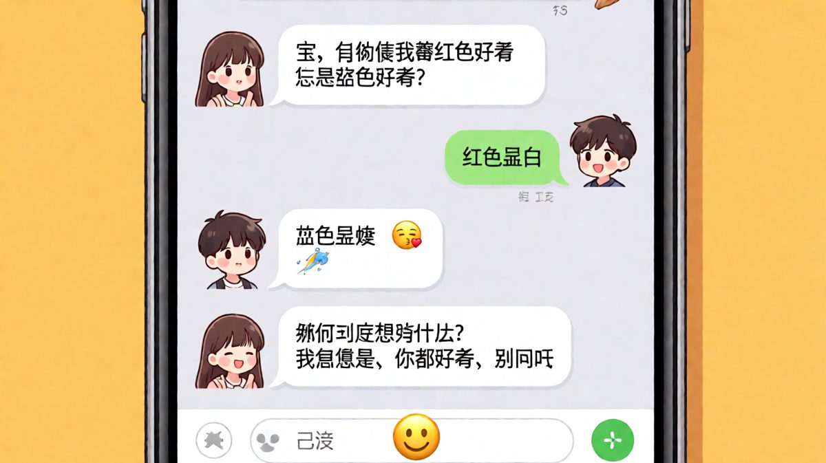 送命题式选择题，男生用'都好看'完成极限求生。