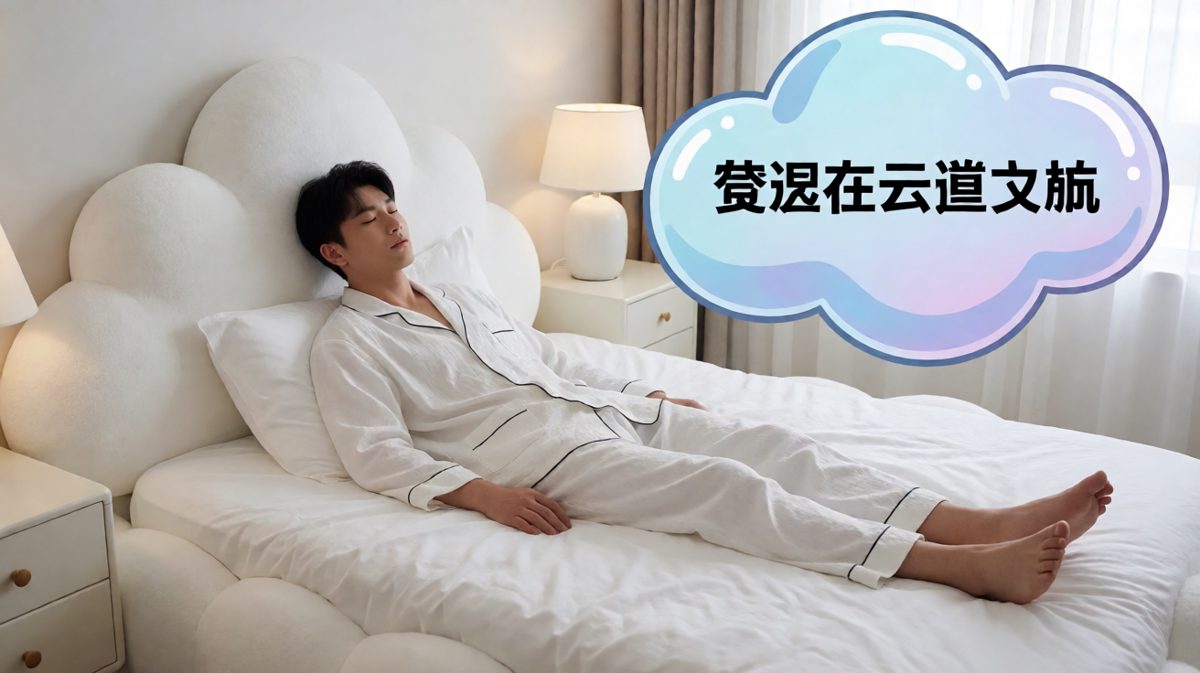 决定‘再睡五分钟’却瞬间秒睡
