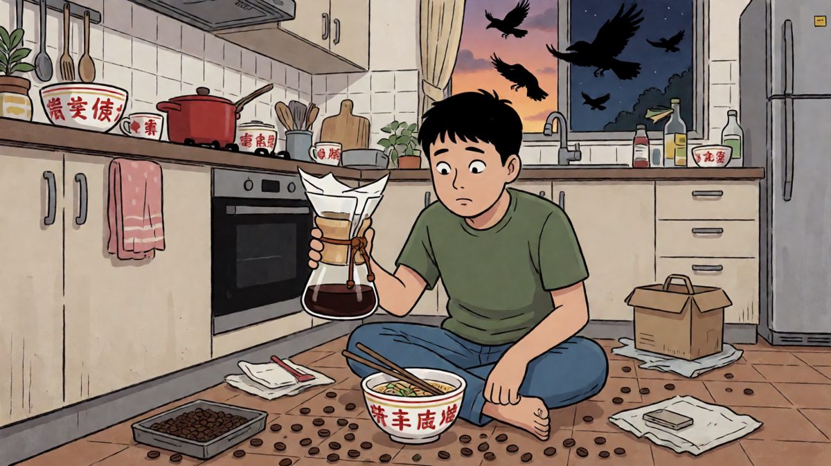 折腾半天最终只能泡面凑合