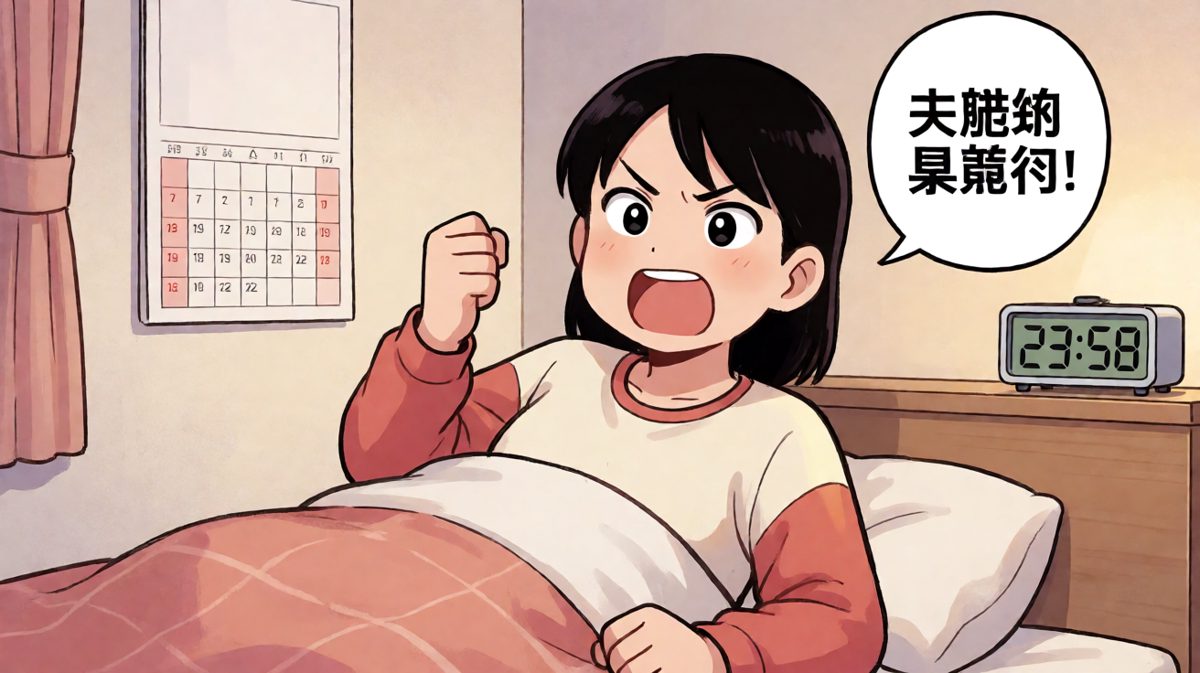 凌晨突发奇想，立志明天开始减肥