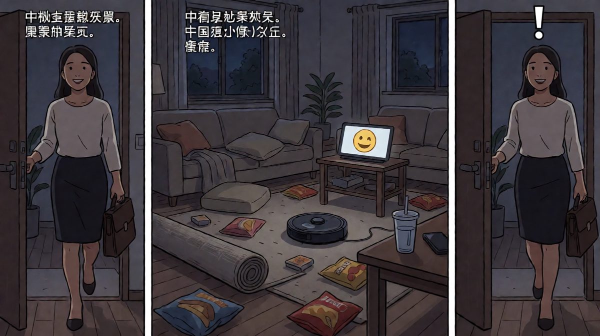 下班回家，目睹人间惨案。