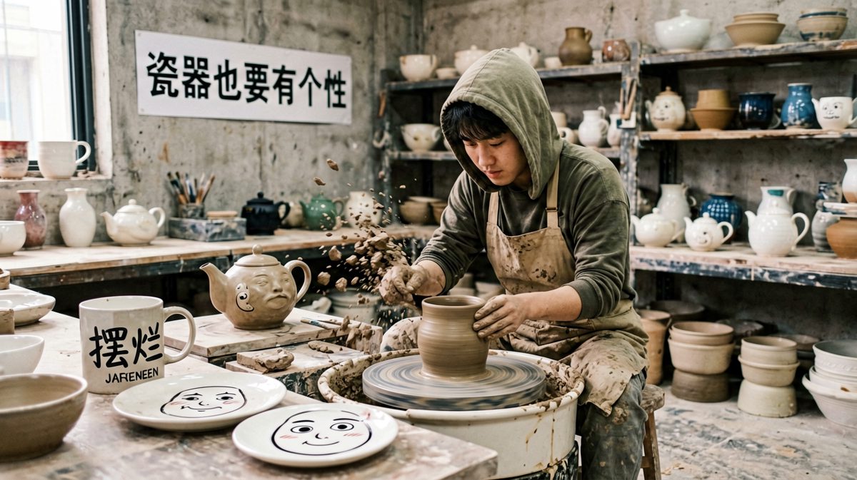 窑火不灭，陶瓷也疯狂，每一只杯子都有态度