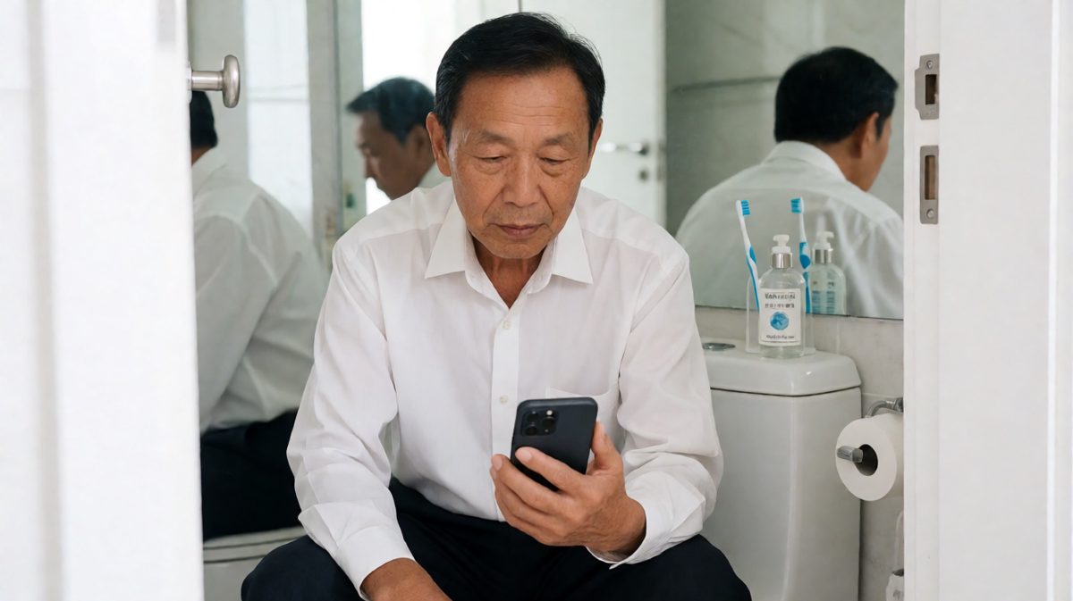 如厕期间是人类一天中最平静的时刻