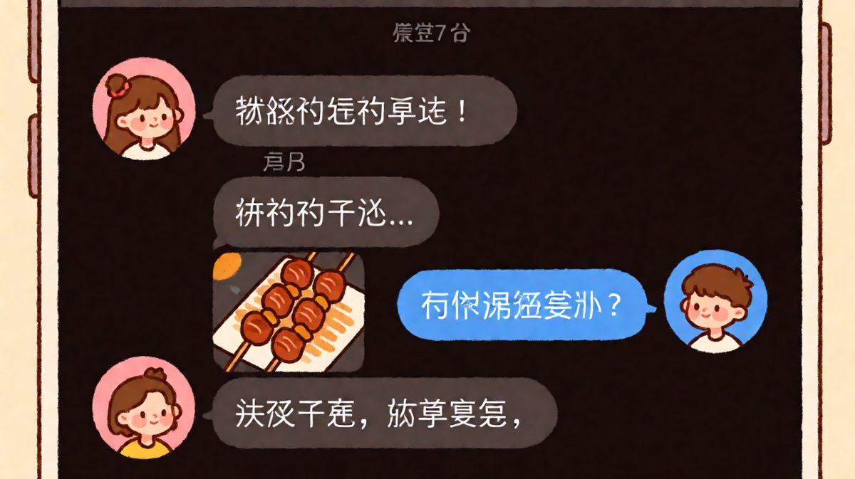 发誓减肥三分钟后就被烤串打脸