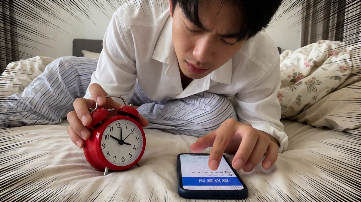 消灭闹钟，从不眨眼
