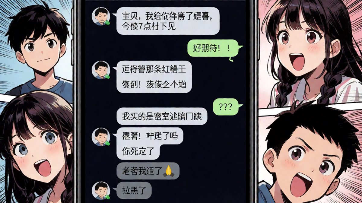 惊喜变惊吓，一秒被拉黑