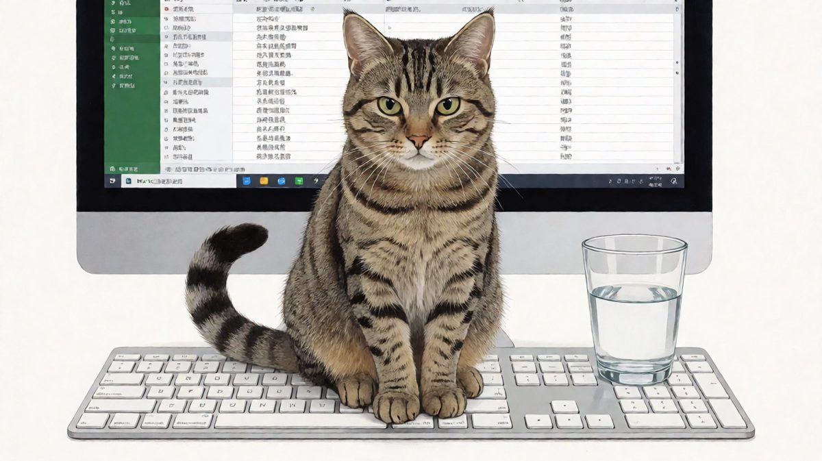 猫：这份报告今天必须交，谁也别想阻止我摸鱼