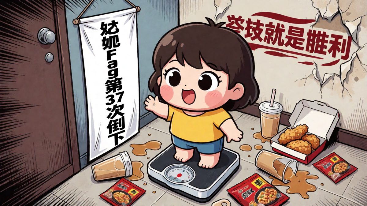 减肥是不可能的，这辈子都不可能的