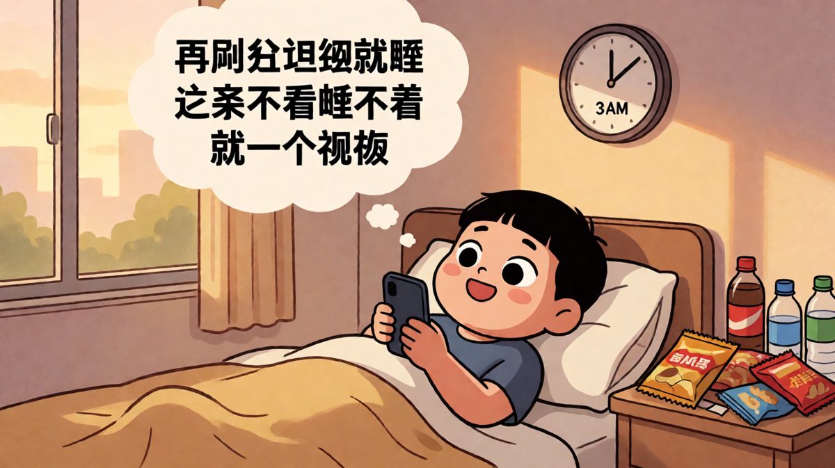 凌晨三点的我：这才是真正的生活