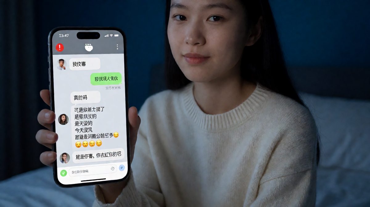 「我没事」是情侣间最大的谎言，翻译过来是「快来哄我」
