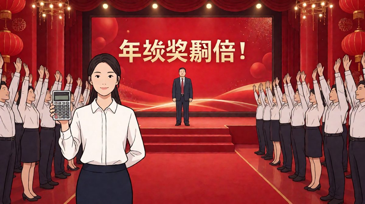 老板高呼年终奖翻倍全场沸腾，员工回家一算发现翻的是'税'不是'钱'