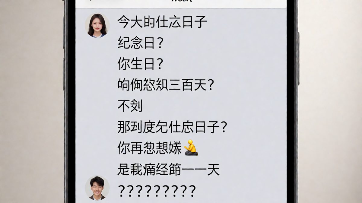 男生猜日子一路踩雷，答案让他怀疑人生