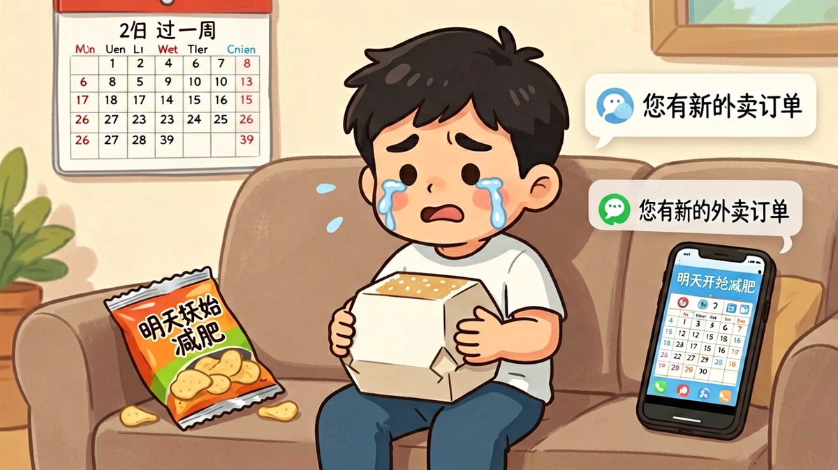 减肥？明天吧，明天一定！