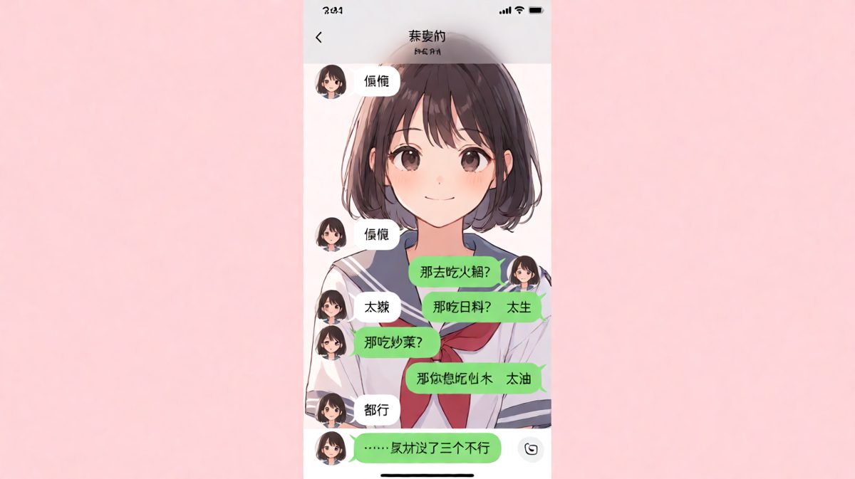 '随便'二字的威力：男友连续三连推荐被拒后彻底崩溃