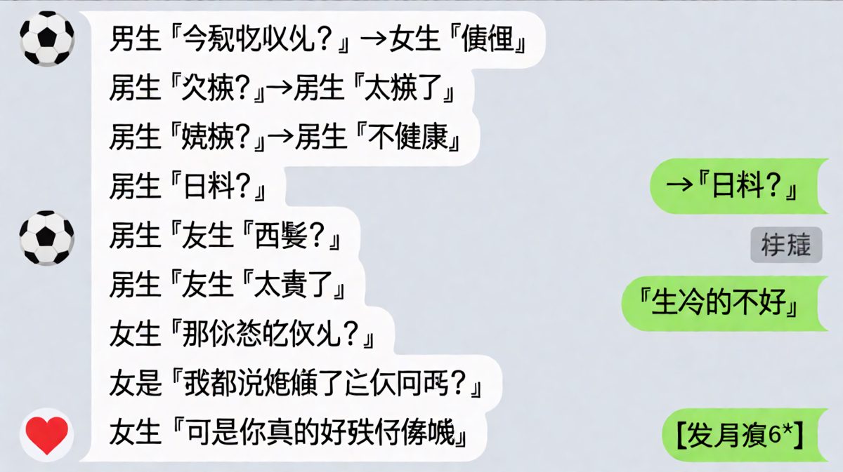 说了随便还被骂难伺候，最后一条语音想必内容更刺激