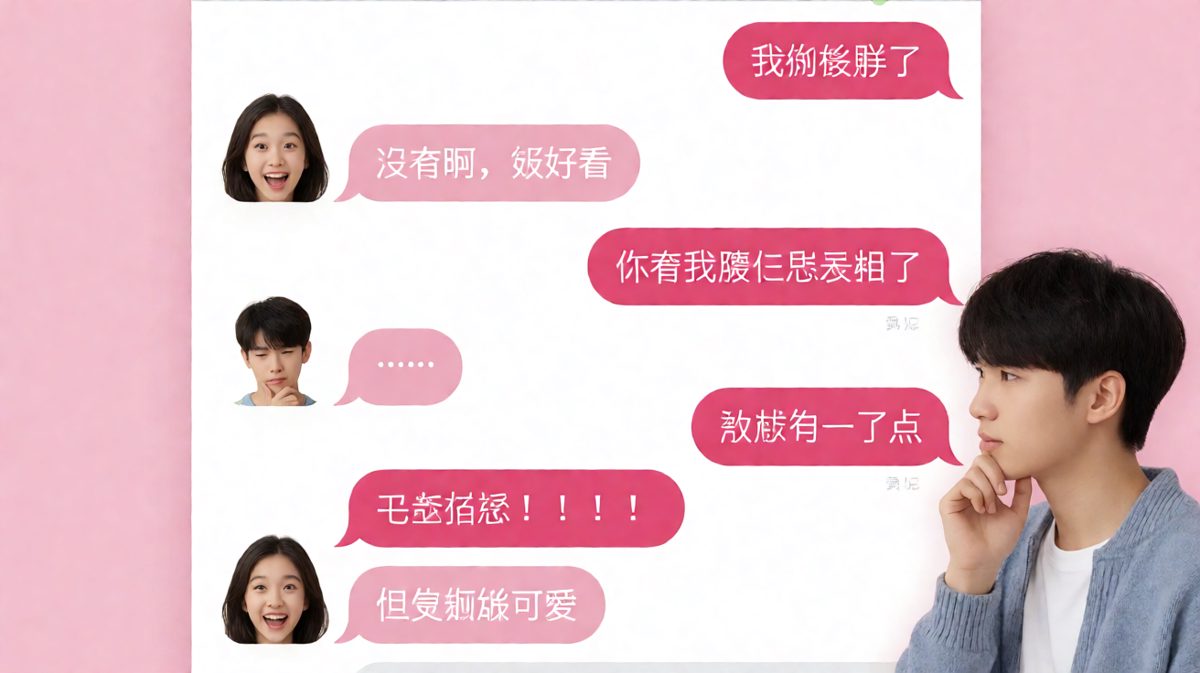 关于'我胖了吗'这道必考题，男生险些全军覆没