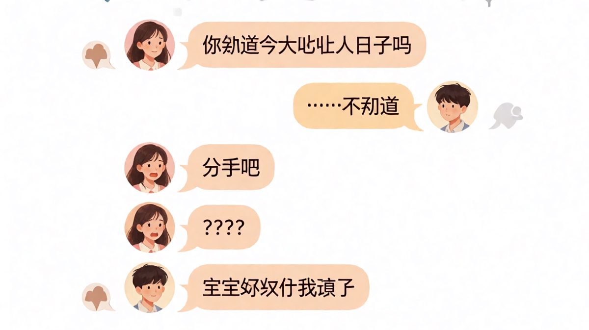 直男面对'纪念日危机'的史诗级翻车现场