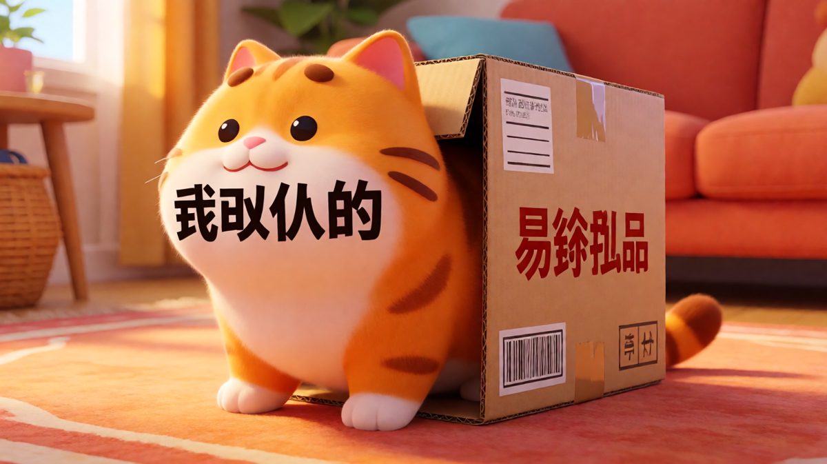 猫：只要我够努力，箱子就能装下我