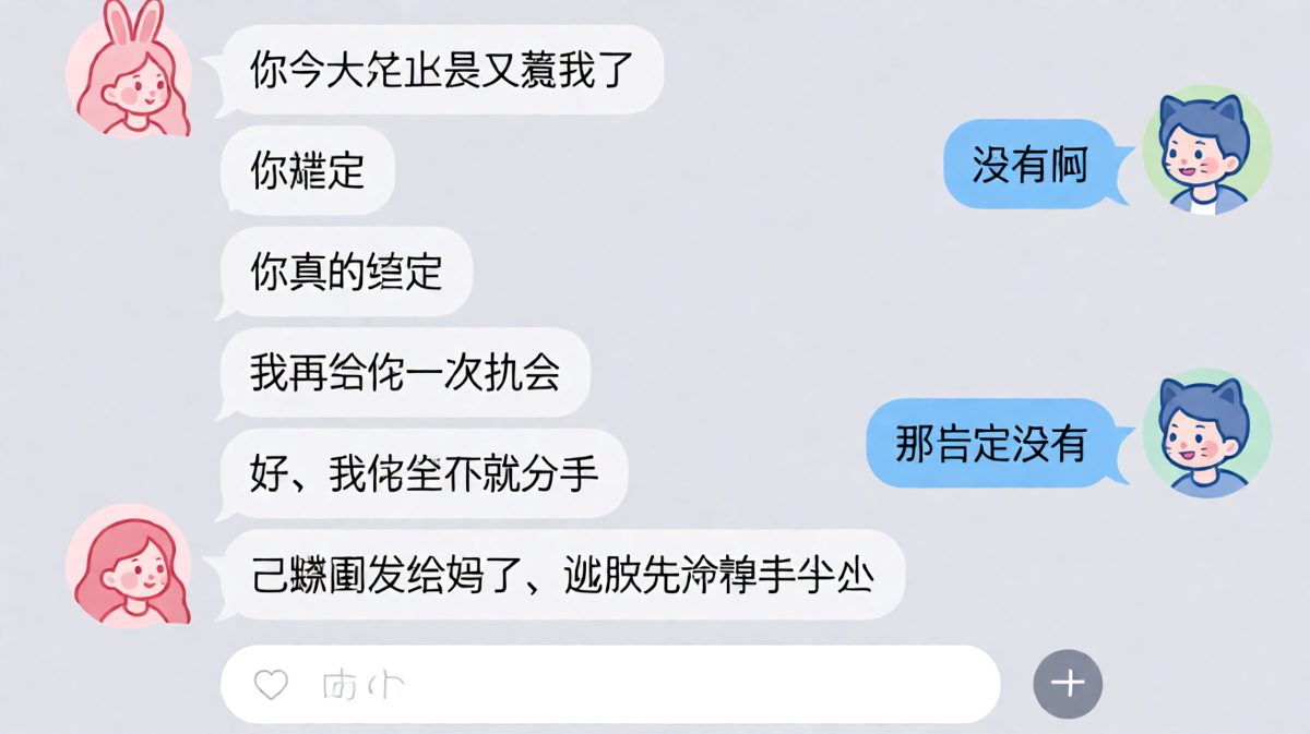 分手威胁遭遇神级救场：截图给亲妈