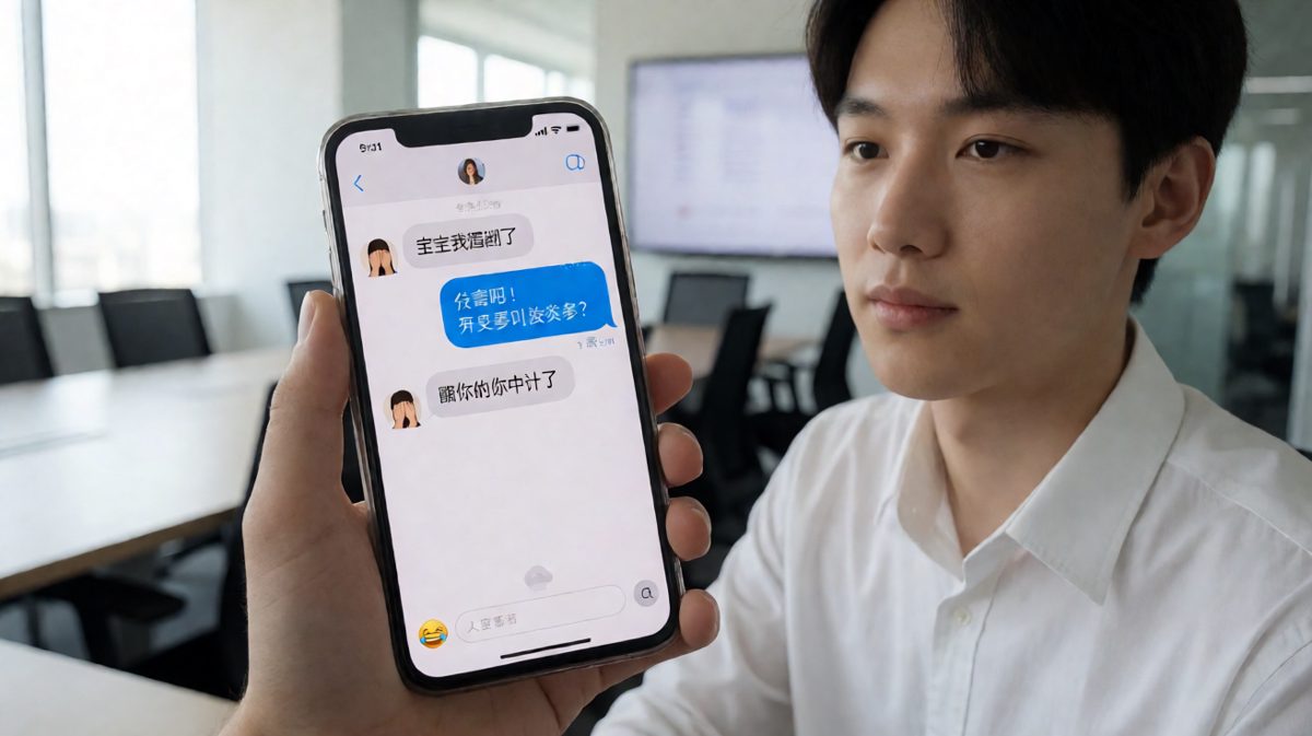 恶作剧语音消息带来的崩溃反应
