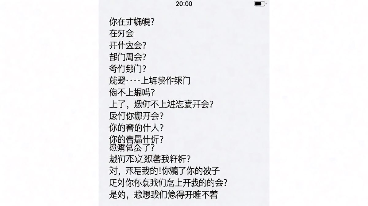 男朋友嘴上在开会，其实是在床上穿着女友衬衫想她。