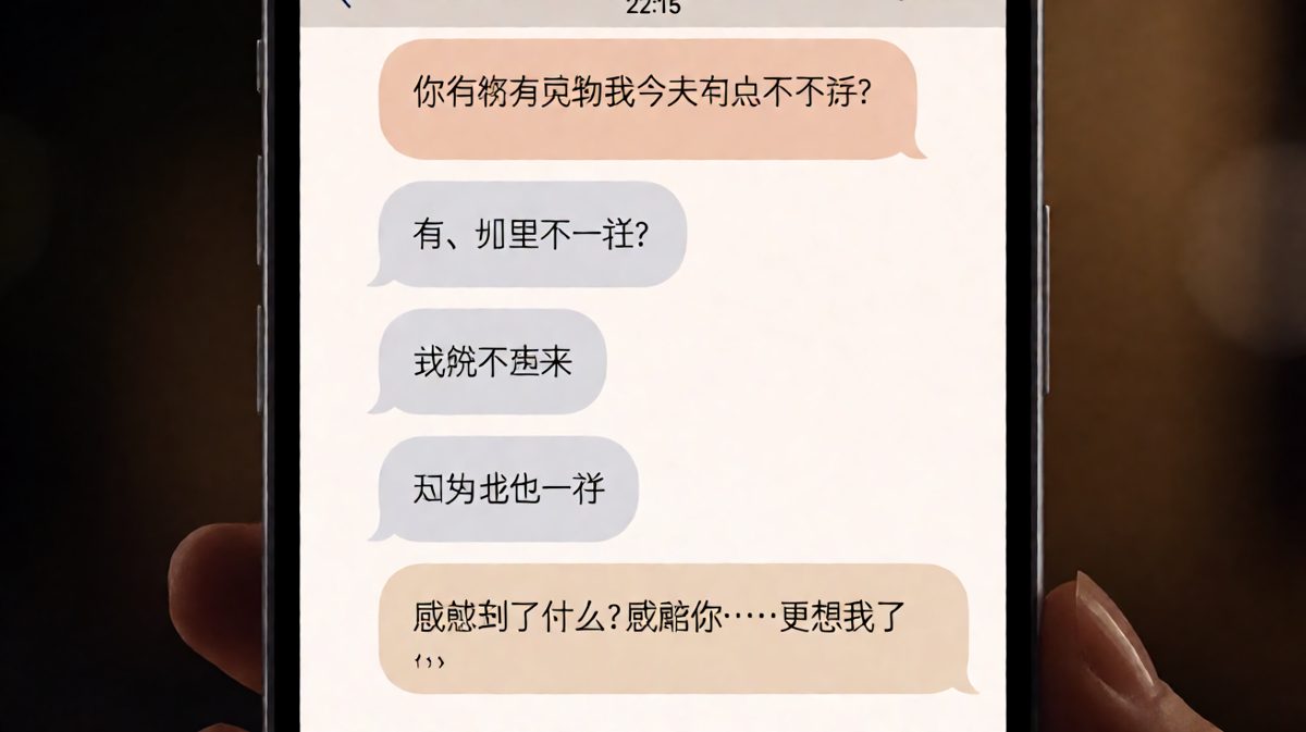 表面套路满满，最后两人互相土味情话反杀。