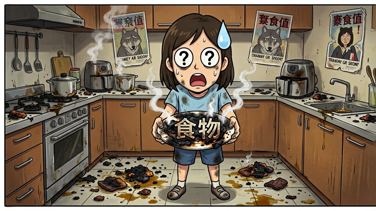 绝望第三格：这是鸡翅还是煤炭？