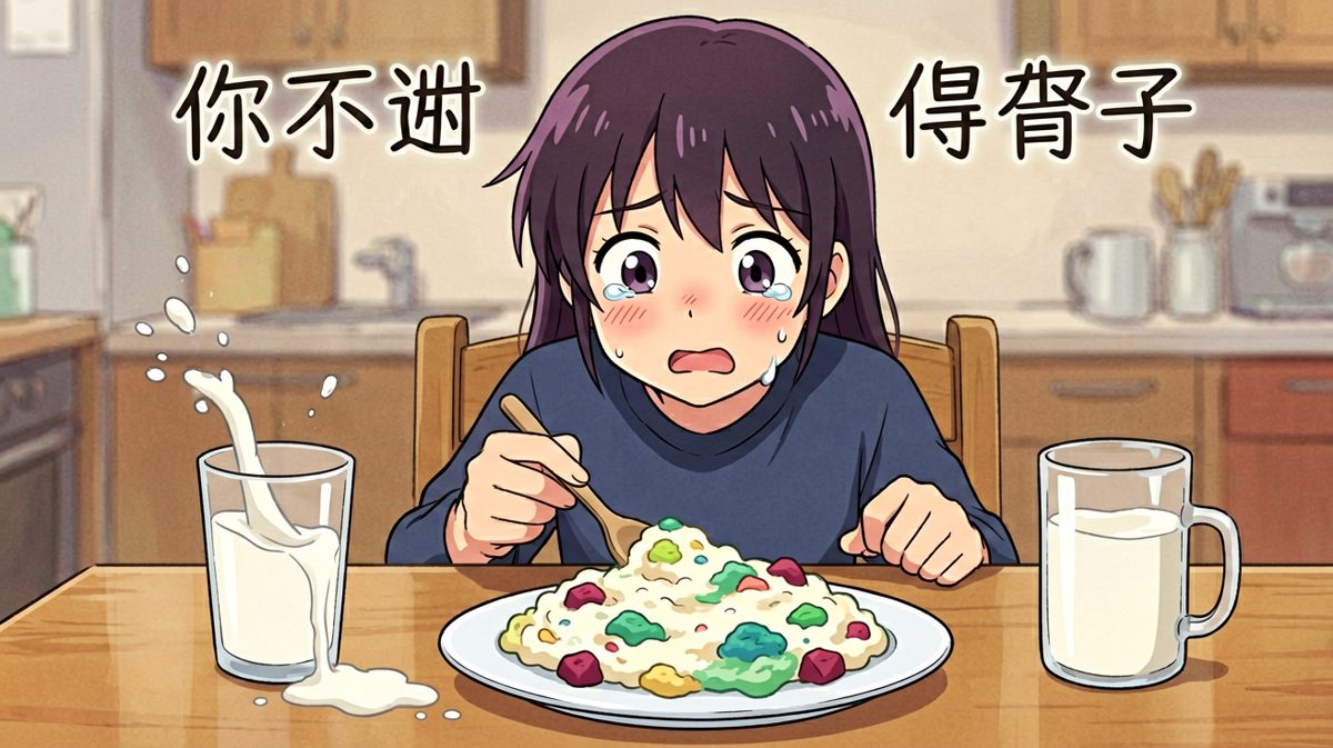 历经千辛万苦，终于做出了这道'神秘料理'
