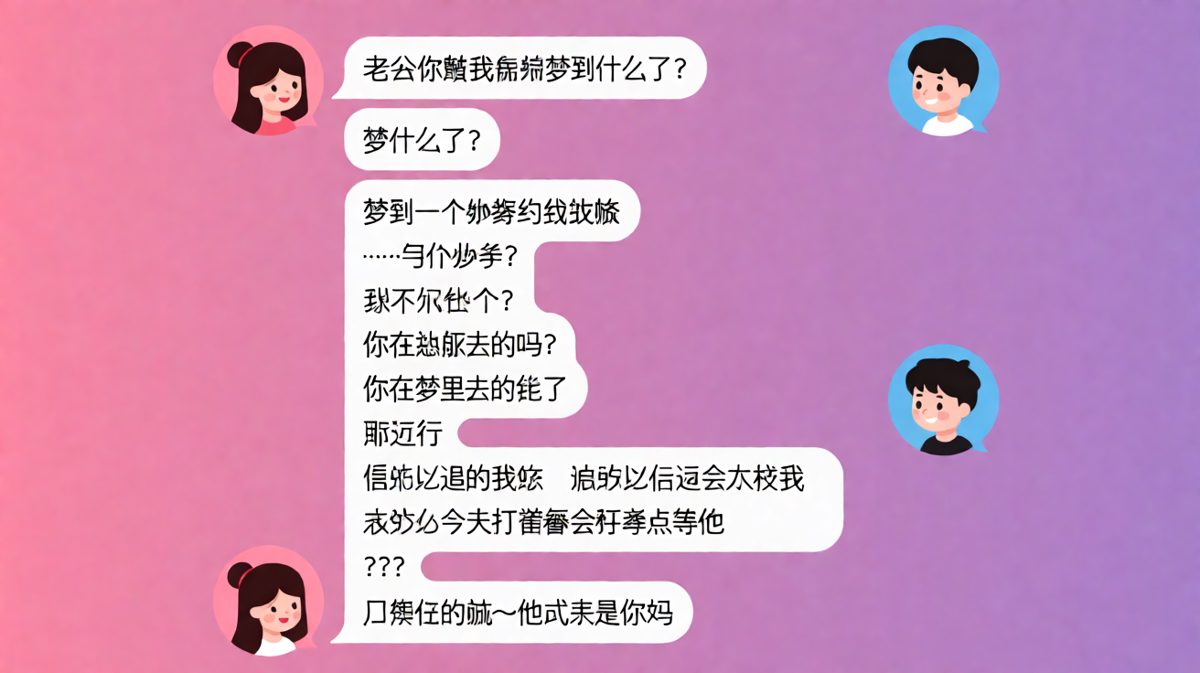女生说做梦被帅哥追求，吓坏男生后揭晓反转原来是梦到婆婆