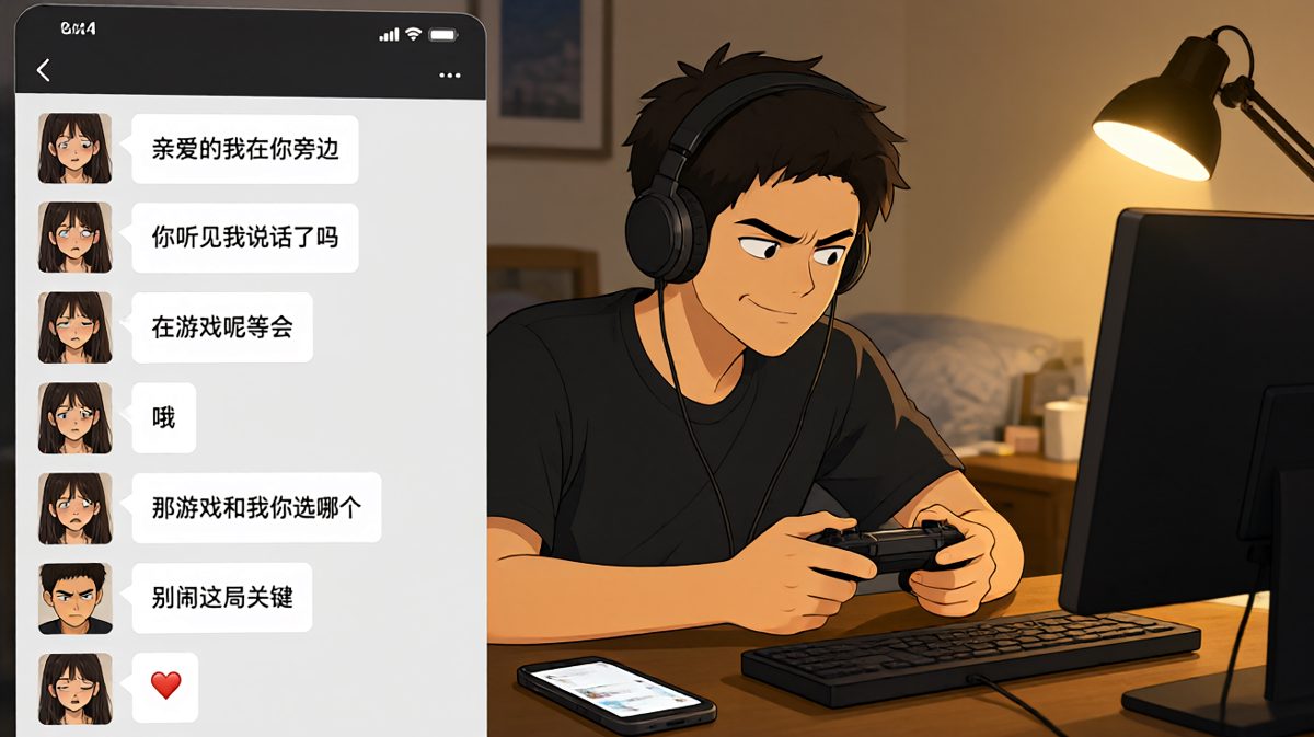 团战胜利却输了女朋友，直男的经典翻车
