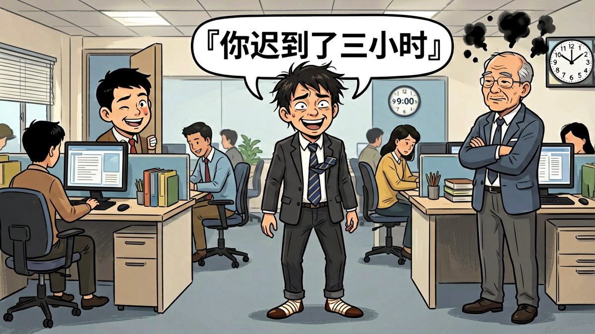 迟到两小时的终极社死现场