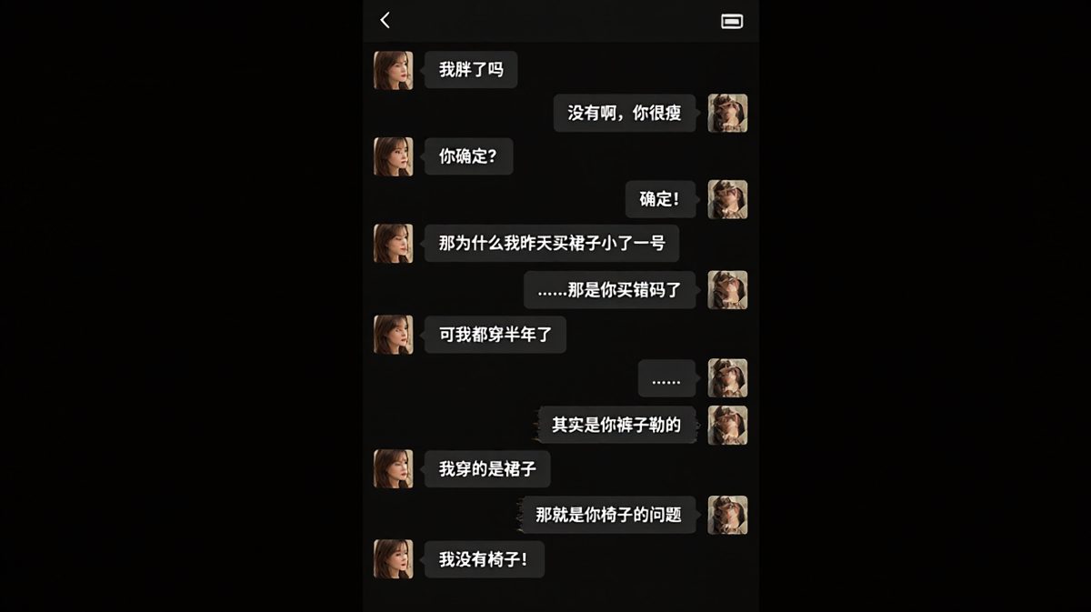 送命题现场，男友的应急反应越来越离谱