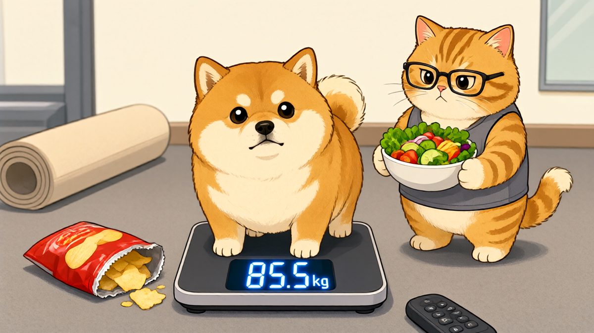 减肥计划第一步：先把零食从视线里移开……移开一米也行。