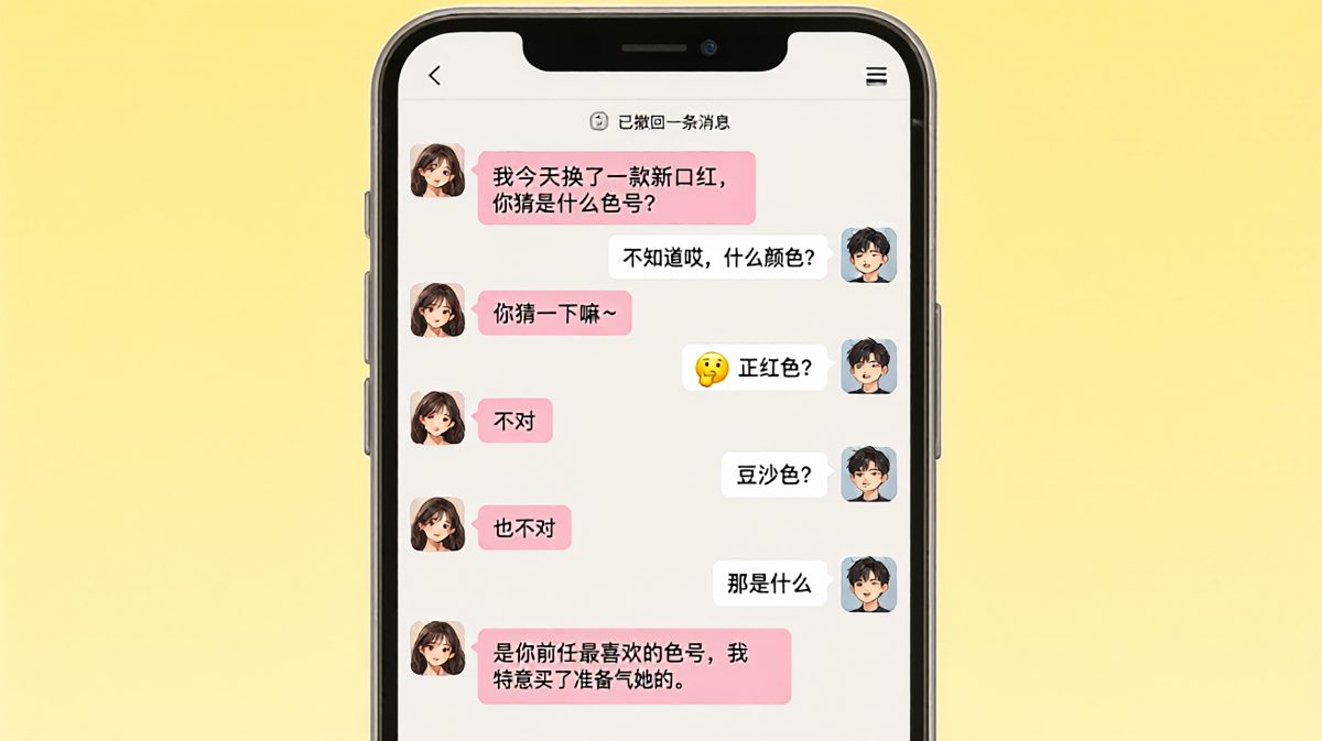 '猜猜什么口红色号'原来是前任恩怨局