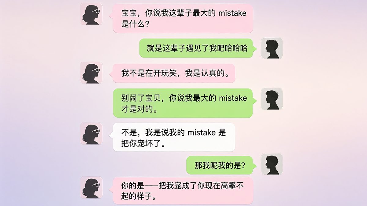 '这辈子最大的mistake'从互撩到反杀，女主全程碾压